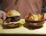 Foto del paso 6 de la receta: Hamburguesa casera en pan de hamburguesas casero ❤