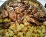 A picture of step 6 of Oven-Baked Chicken with White Wine and Potatoes.