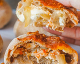 Foto del paso 5 de la receta: Bombas de pollo, cebolla y mozzarella