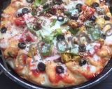 A picture of step 9 of Double stuffed pizza.