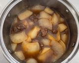 Foto langkah ke 4 dari resep Ungkep Daging Sapi Lobak.