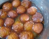 A picture of step 3 of Gulab Jamun.
