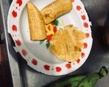 Foto del paso 1 de la receta: Patacones rellenos con calabaza y queso mozzarella acompañado de huevos de campo