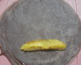 Foto langkah ke 5 dari resep Dadar gulung pisang coklat.