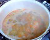 Foto del paso 13 de la receta: Arroz súper caldoso de almejas al azafrán en dos caldos