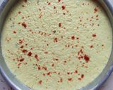 A picture of step 5 of Khatta Dhokla.