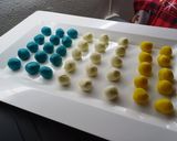 Foto del paso 3 de la receta: Galletitas ¡Vamos, vamos Argentina ! 🇦🇷