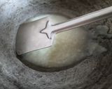 A picture of step 1 of Sweet potato halwa.