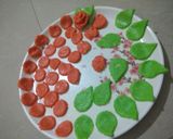 A picture of step 3 of Sweet rose.
