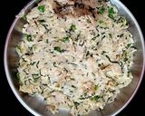 A picture of step 11 of Green garlic pulao croquettes in Spanish style.