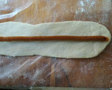 Foto del paso 5 de la receta: Rosca de Pascua rellena con crema pastelera y dulce de leche