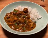 Foto del paso 10 de la receta: Curry estofado de pollo con patatas estilo Madras (Chennai)