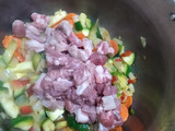 Arroz con Cerdo y Verduras!