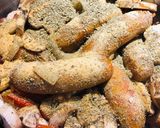 A picture of step 5 of Sausage, Peppers, Onions and Mushrooms.