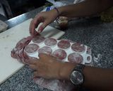 Foto del paso 4 de la receta: Agnolotis de remolacha caseros