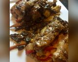 Foto del paso 4 de la receta: Supremas rellenas con salsa de hongos al vino tinto 