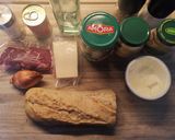 Une image de l'étape 1 de Panini Boeuf-Echalote-Cheddar.