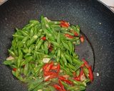 Foto langkah ke 3 dari resep Oseng Buncis Tempe.