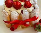 Une image de l'étape 11 de 🫜Charlotte aux Fraises 🍓.