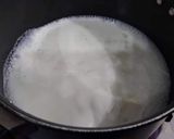A picture of step 2 of Sev burfi or Singhar ji mithai.