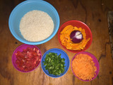 Vegetable rice