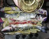 Foto del paso 4 de la receta: Lubina rellena al horno