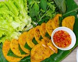 Hình bước làm 5 của món Bánh xèo đơn giản