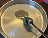 A picture of step 6 of Basbousa Mix Cake 🥰.