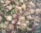 Foto del paso 2 de la receta: Mollejas Crocantes con Puerros y Verdeo