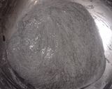 Foto langkah ke 4 dari resep Charcoal Wijen Sourdough Bread.