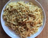 Foto langkah ke 6 dari resep Creamy Fettucine Carbonara.