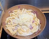 Foto langkah ke 7 dari resep Truffle Creamy Pasta.