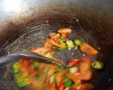 Foto langkah ke 2 dari resep Cumi masak asam.