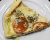Foto del paso 5 de la receta: Tarta de jamón, queso y tomate con masa casera