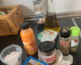Foto del paso 1 de la receta: Ensalada de salmorejo y burrata