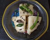 A picture of step 10 of Semolina Dhokla.