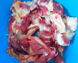 Foto del paso 1 de la receta: Carne magra seca de cordero en salazón secada al sol