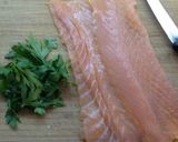 Foto del passaggio 2 della ricetta Filei calabresi con crema di salmone affumicato e verdure