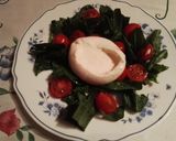 Foto del paso 4 de la receta: Ensalada de espinacas con burrata