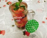 A picture of step 5 of Watermelon 🍉 🍉🍉🍻🍻 mojito.