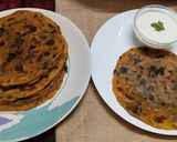A picture of step 3 of Methi thepla.
