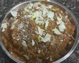 सोजीचा गुळाचा शिरा प्रसाद (sujicha gulacha sheera recipe in marathi) रेसिपी स्टेप 3 फोटो 
