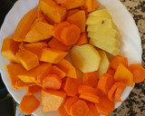 Foto del paso 4 de la receta: Estofado de calabaza y patata con verduras y soja texturizada