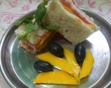 A picture of step 1 of Summer Cool - Fruit Sandwich.