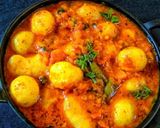 चटपटी बेबी पोटैटो करी (chatpati baby potato curry recipe in Hindi) रेसिपी चरण 9 फोटो