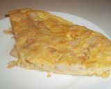 Foto del paso 8 de la receta Tortilla de gamba y atún para tupper