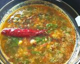 A picture of step 4 of Garlic dal palak.