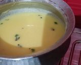 A picture of step 4 of Gujarati kadhi.