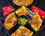 A picture of step 4 of Gujarati Poha Rava Handvo - Instant Poha Sooji Pan Cake.