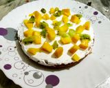मैंगो कीवी केक (Mango Kiwi cake recipe in Hindi) रेसिपी चरण 11 फोटो